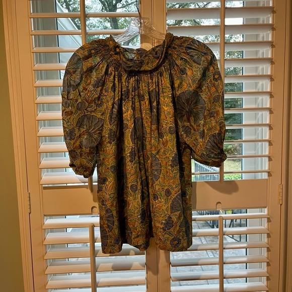 Oliphant Sorrento Blue V-Neck Maxi, size S - Picture 6 of 10